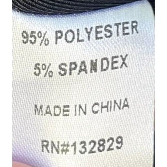 Superdown Crop Long Sleeve Black Revolve Sz S Plunging V Neck Reia Buckle Top - Picture 7 of 8